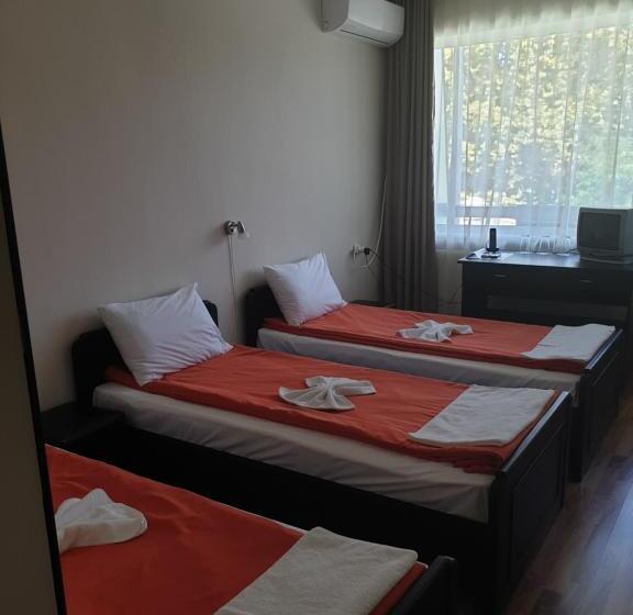 غرفة قياسية ثلاثية مزودة بشرفة, Park Hotel Ivailo