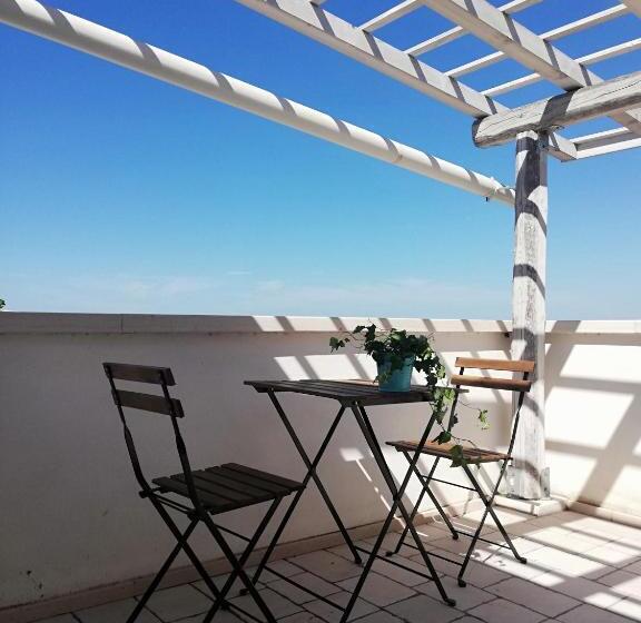 غرفة قياسية مطلّة علي البحر مزوَّدة بشُرفة, Agriturismo Masseria Cannella