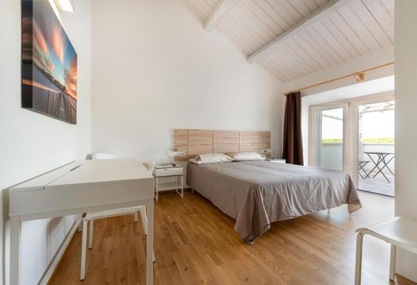 Номер Стандарт Вид на Море с Балконом, Agriturismo Masseria Cannella