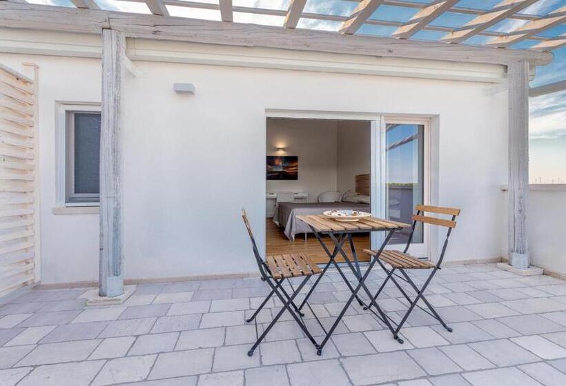 غرفة قياسية مطلّة علي البحر مزوَّدة بشُرفة, Agriturismo Masseria Cannella