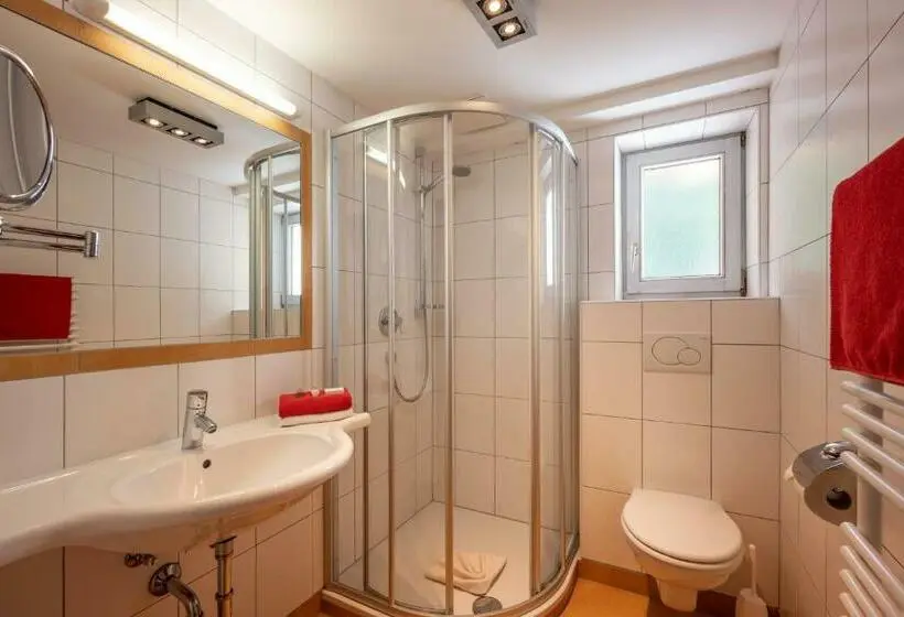 اتاق استاندارد با بالکن, Alpenrose Hotel Garni