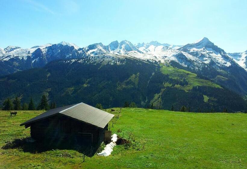 חדר סטנדרט יחיד עם מרפסת, Alpenrose Hotel Garni