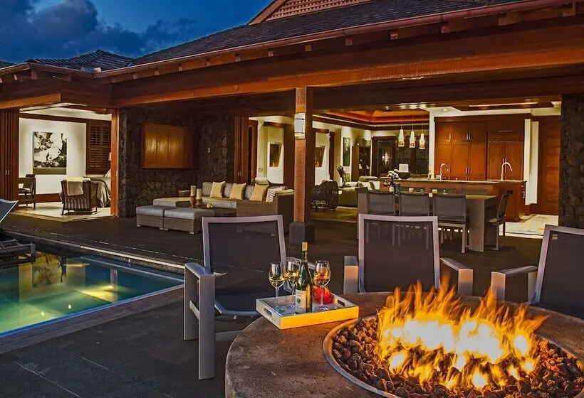 ビラ４ベッドルーム, The Lodge At Kukuiula   Coraltree Residence Collection