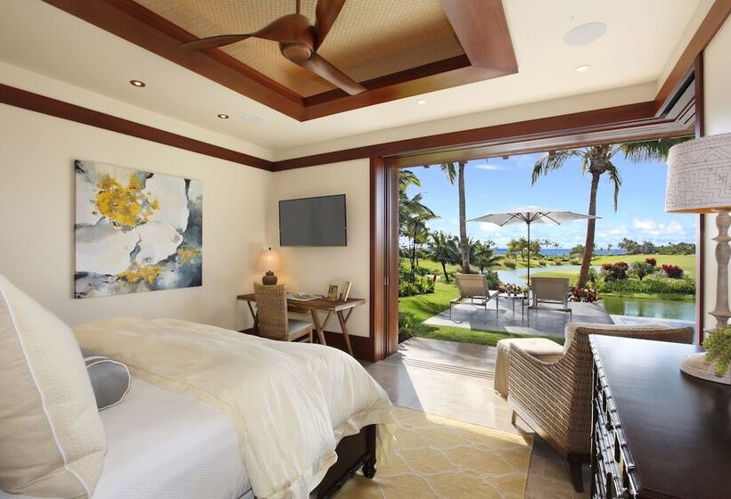 וילה עם 4 חדרי שינה, The Lodge At Kukuiula Coraltree Residence Collection