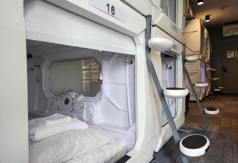 سرير فى غرفة مشتركه, U Street Capsule Hostel