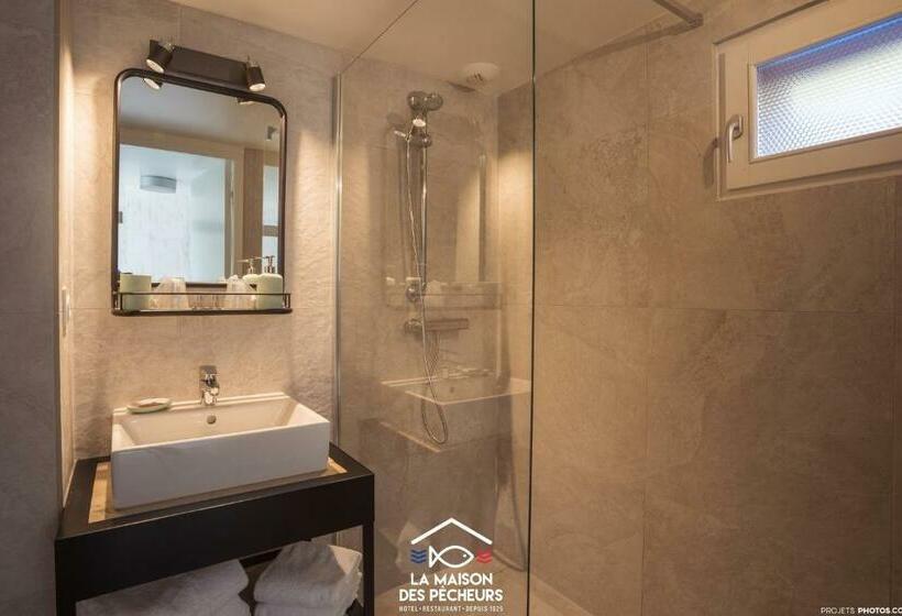 テラス付きスタンダードルーム, La Maison Des Pêcheurs