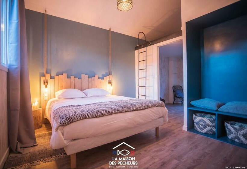 バルコニー付きスーペリアルーム, La Maison Des Pêcheurs