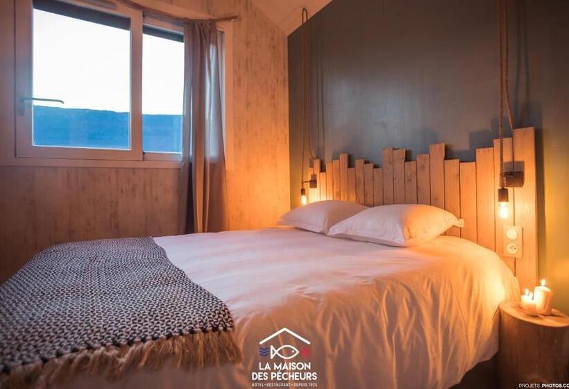 キングサイズベッドのスタンダードルーム, La Maison Des Pêcheurs