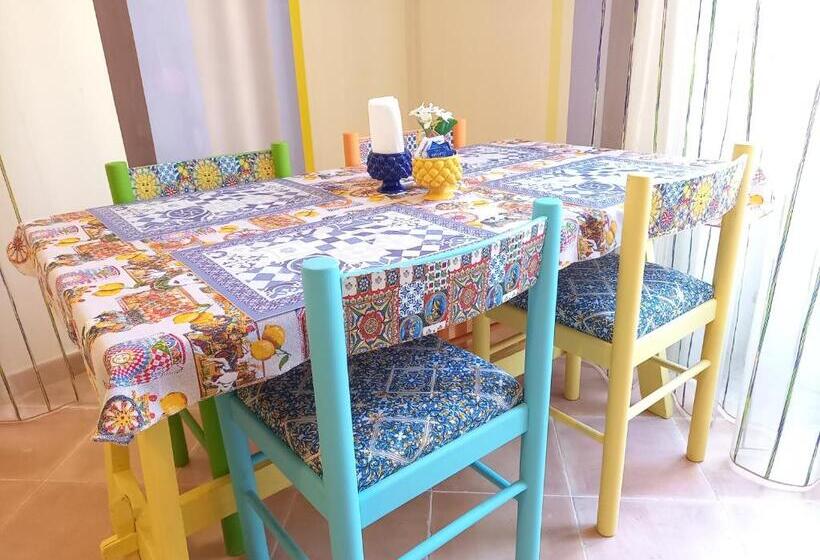 带2个卧室的套房, Bed&book Palazzo Cutelli