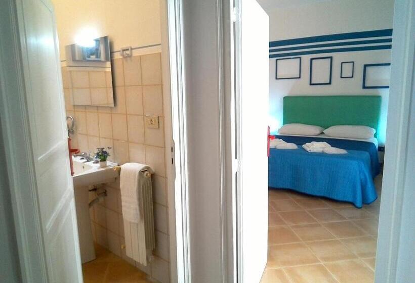 带2个卧室的套房, Bed&book Palazzo Cutelli