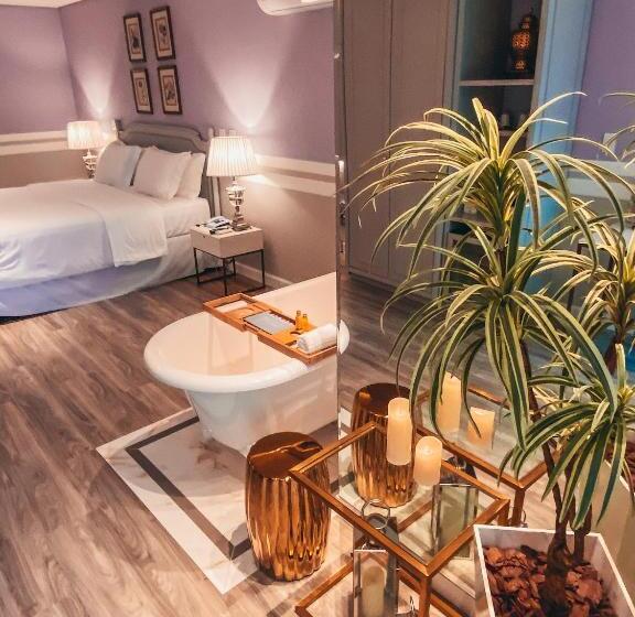 스위트 킹사이즈 침대, Villa Do Vale Boutique