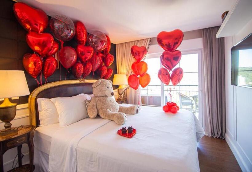 غرفة ديلوكس سرير كينج, Villa Do Vale Boutique