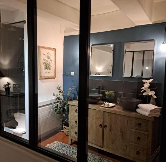 디럭스 룸, Hôtel Le Patio De Sophie
