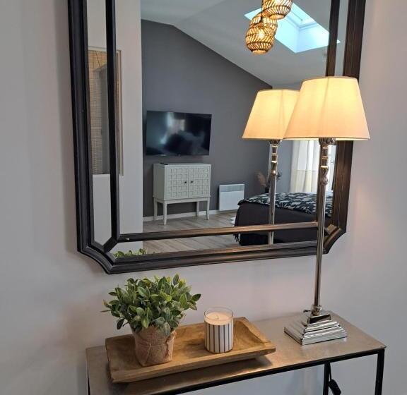 חדר סטנדרט עם מיטת קינג, Hôtel Le Patio De Sophie