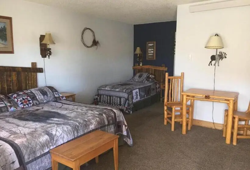 バルコニー付きデラックスルーム, Rocky Mountain Lodge