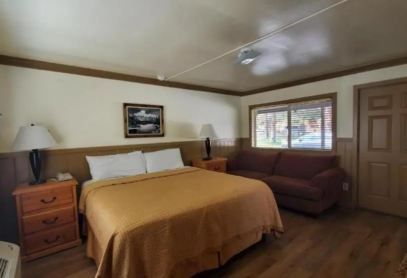キングサイズベッドのスイートルーム, Kernville Inn
