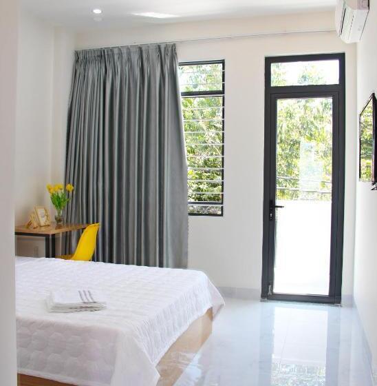 اتاق استاندارد با تخت بزرگ, 91 Homestay, Cafe, Bonsai