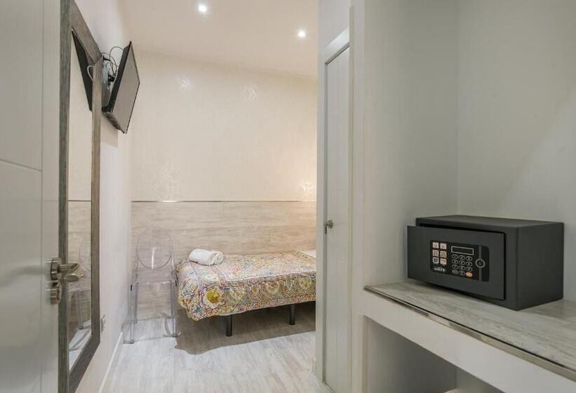 اتاق اینتریور یک تخته, Hostal Met Madrid