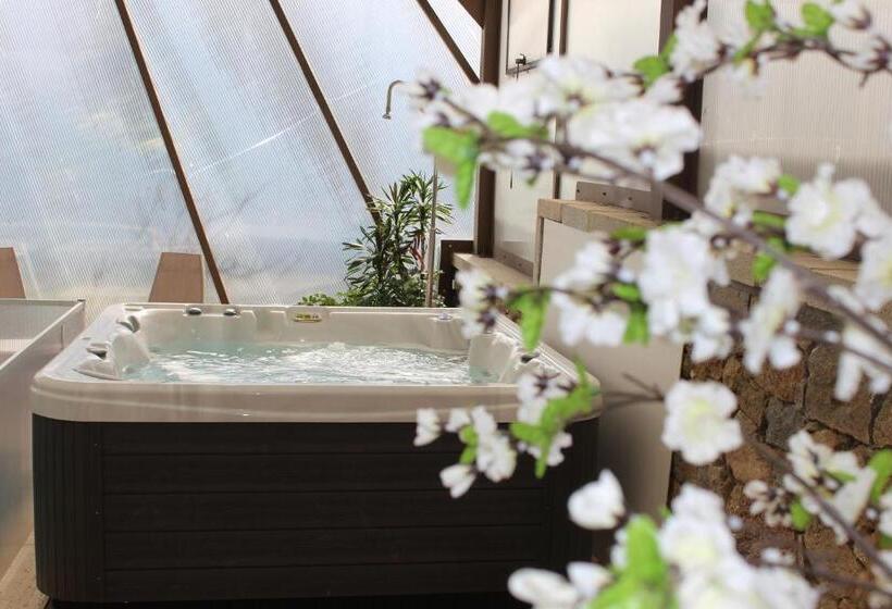 اتاق استاندارد چهارنفره با چشم‌انداز باغ, Turismo Homes Solar Do Areal