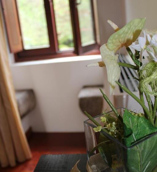 חדר לארבעה סטנדרטי עם נוף לגינה, Turismo Homes Solar Do Areal