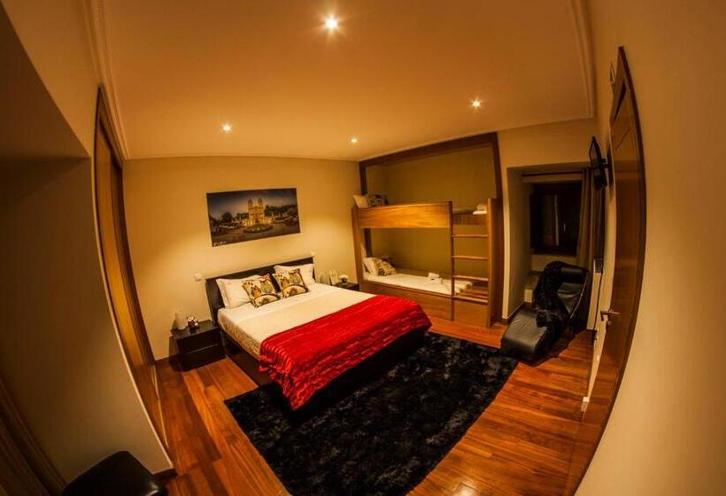 חדר לארבעה סטנדרטי עם נוף לגינה, Turismo Homes Solar Do Areal