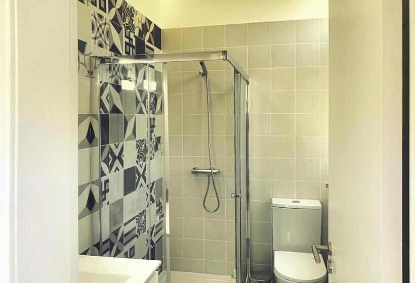 غرفة قياسية فردية مزودة بشُرفة, Guesthouse Tricana De Aveiro