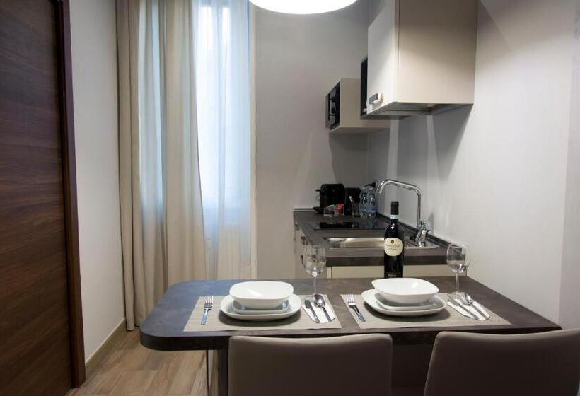 带1个卧室的豪华公寓, Aparthotel Durini