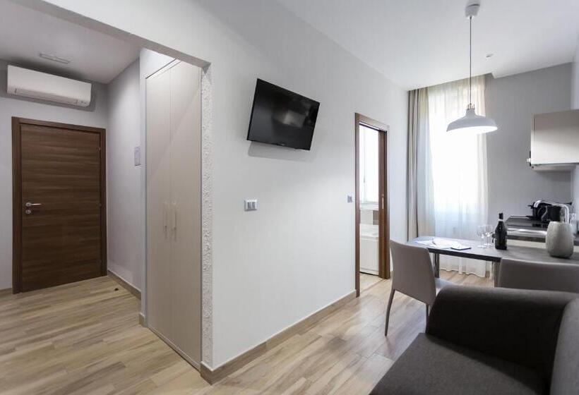 带1个卧室的豪华公寓, Aparthotel Durini