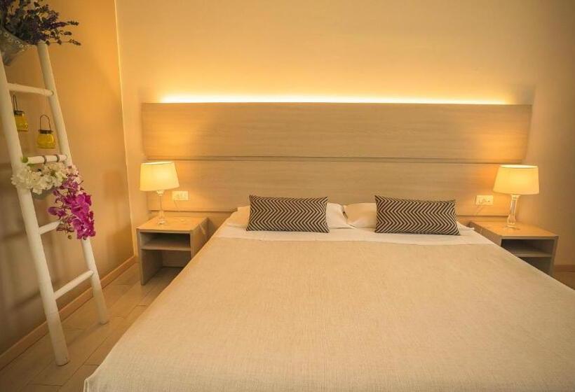 اتاق استاندارد سه تخته با چشمانداز استخر, Agriturismo Dolce Luna