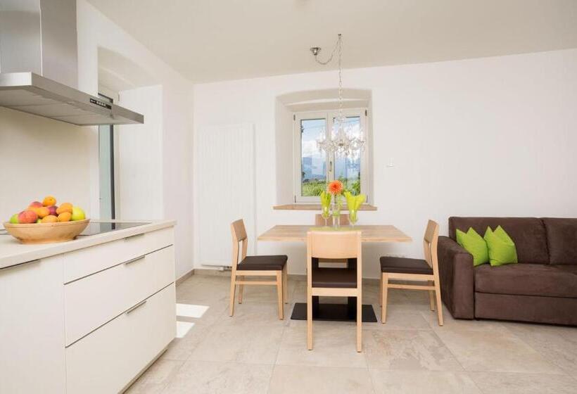 דירה בת חדר שינה 1 עם נוף, Ferienwohnungen Hochbrunner