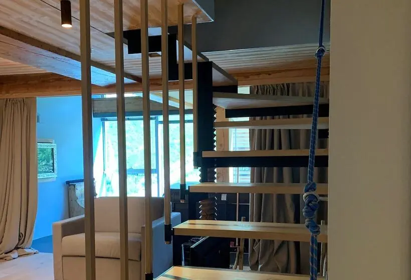 １ベッドルームのスーペリアアパートメント, Aux Pieds Du Roi  Suite & Spa
