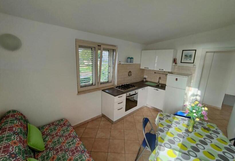 침실 1개 바다 전망 아파트, Gullo Capo Vaticano