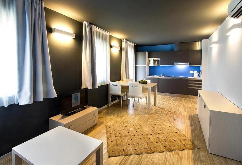 내측 침실 1개 아파트, Residence Bleu