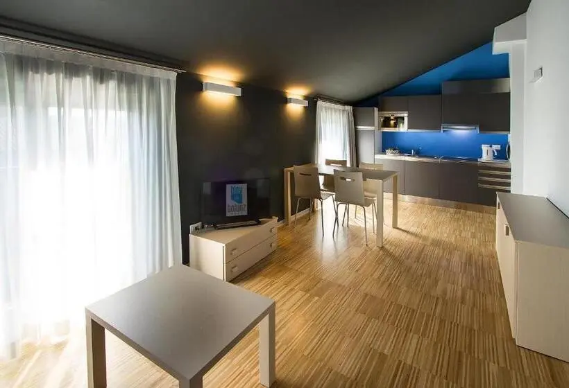 آپارتمان 1 خوابه با چشمانداز باغ, Residence Bleu