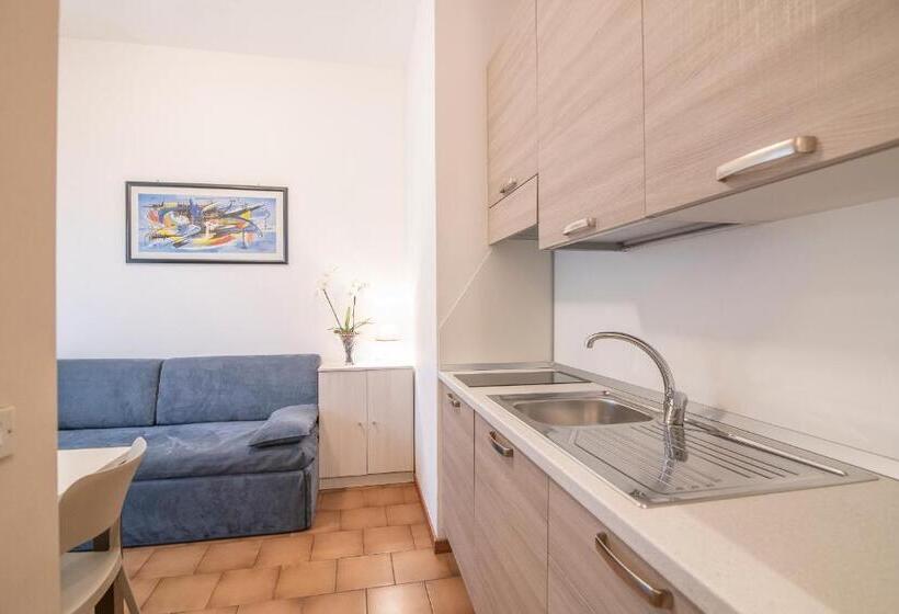 Апартаменты 1 Спальня, Residenza Miola