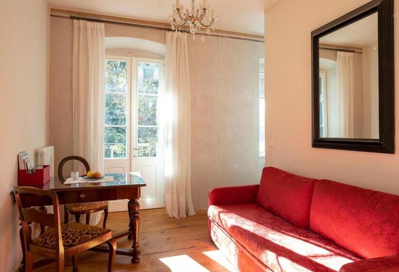 Люкс с Балконом, Villa Bergmann Suites Meran