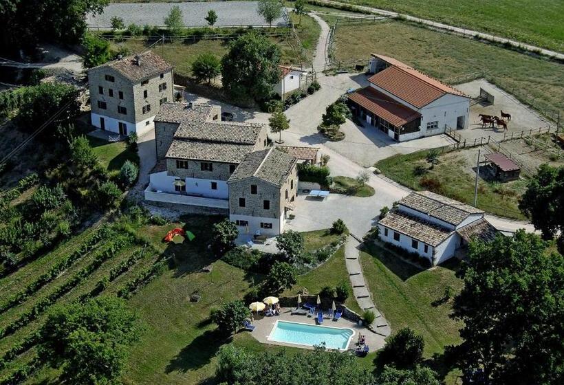 庭の見える１ベッドルームアパートメント, Agriturismo Alla Vecchia Quercia