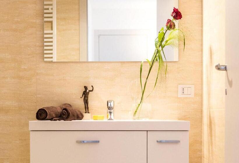 バルコニー付き1ベッドルームアパートメント, Residence Al Bosco