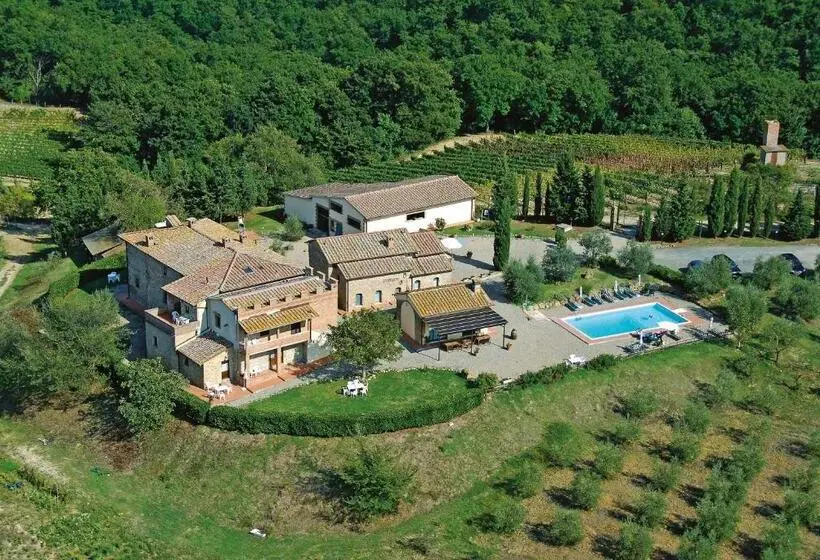 Standard-huone Terassi, Agriturismo Montegonfoli