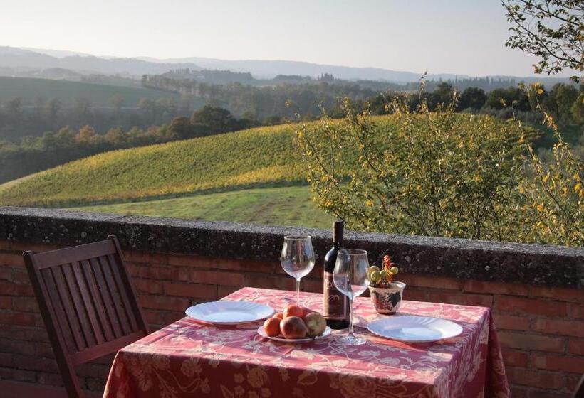 バルコニー付２ベッドルームアパートメント, Agriturismo Montegonfoli