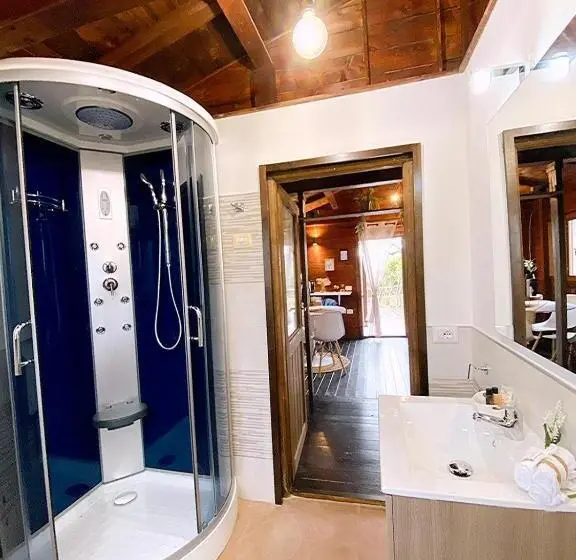 バンガローの２ベッドスタンダードルーム, Agriturismo Su Recreu