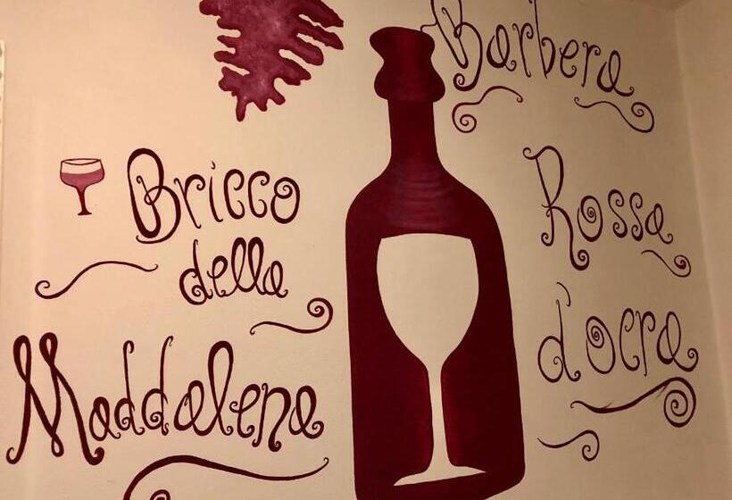 Четырехместный Номер Стандарт Вид на Сад, Cascina La Maddalena Bed & Wine