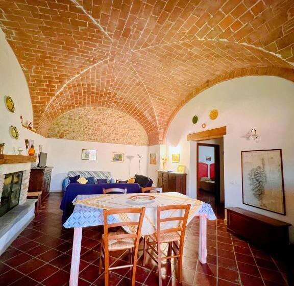 Апартаменты 1 Спальня Нижний Этаж, Podere Casalpiano