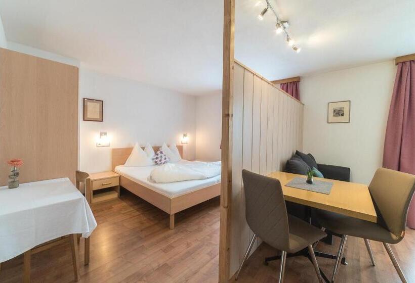Апартаменты 1 Спальня с Видом, Residence Ortlerhof