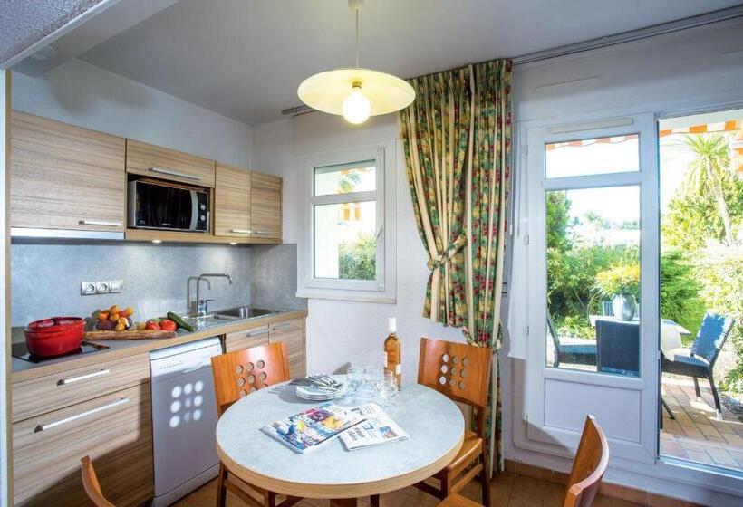 テラス付きスタンダードワンルーム, Residence Vacances Bleues Le Mediterranée