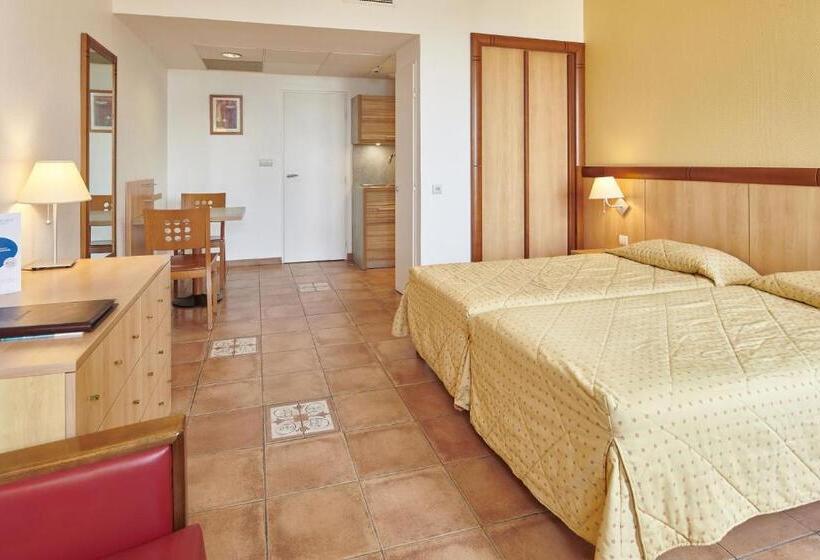 带海景的标准工作室, Residence Vacances Bleues Le Mediterranée