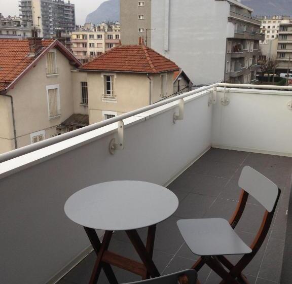バルコニー付き１ベッドルームアパートメント, Tempologis Le Saint Germain Grenoble