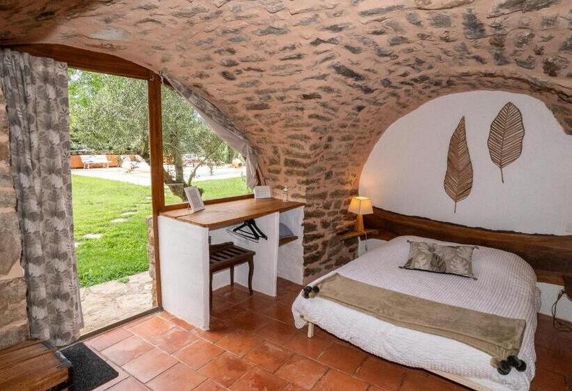 Номер Стандарт Вид на Бассейн, Le Pailler Chambres D Hôtes Restaurant Gîte Piscine & Spa