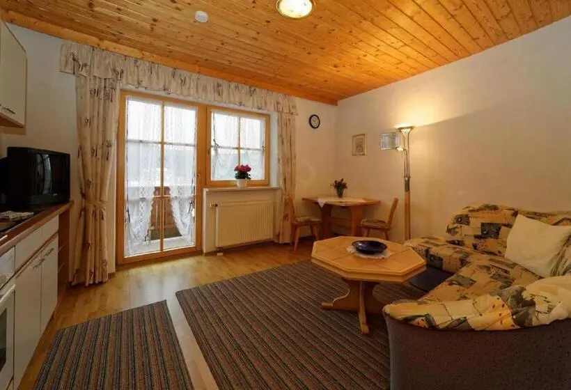 バルコニー付き１ベッドルームアパートメント, Berghof Pension Und Ferienwohnungen