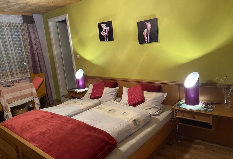 디럭스 룸 산전망, Pension Waldblick